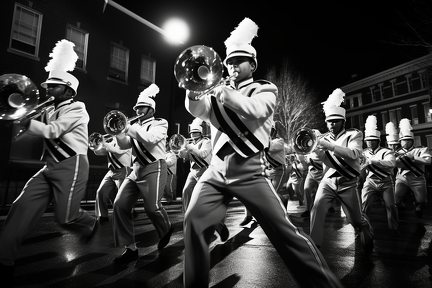 lordmunchkin penn state marching band motion blur retrofuturism 095995bf-09fa-4412-8b8d-02a96b1bd850
