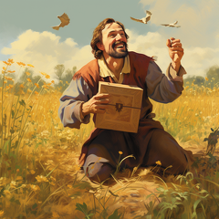 lordmunchkin Medieval illustration of a man finding a treasure  b454fe36-af82-4f2b-b303-9796bb1af72f (2)