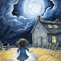 lordmunchkin Draw a hopeful illustration of a child returning 09cae0f6-74a0-461b-90c2-8c4c3500d23f 1
