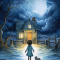 lordmunchkin Draw a hopeful illustration of a child being wel 60fe1dba-84b0-4cd1-8b9b-aac0c50fc263 1