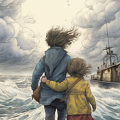 lordmunchkin Draw an illustration of a child being warmly wel ae8b3ce1-e50e-445a-b535-74d074fc1fbf 2