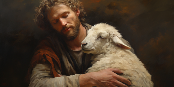 lordmunchkin An oil painting of a shepherd from bible times c 7299ce19-241b-41da-8a6a-3dbc45650308 3