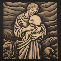 lordmunchkin A wood engraving of a shepherd from Bible times  30ec5d14-ca92-4e5b-a3fc-9a62ef615662 0